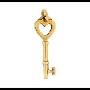 18k Rose Gold Tiffany & Co. Key Pendant on Chain